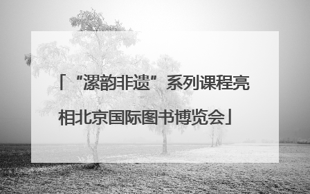 “漯韵非遗”系列课程亮相北京国际图书博览会