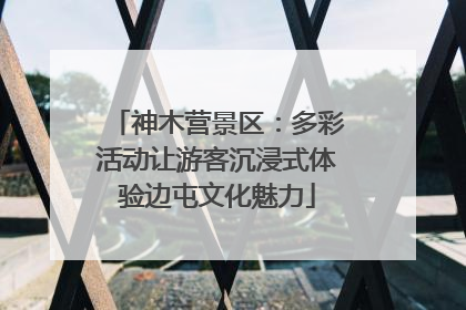 神木营景区：多彩活动让游客沉浸式体验边屯文化魅力