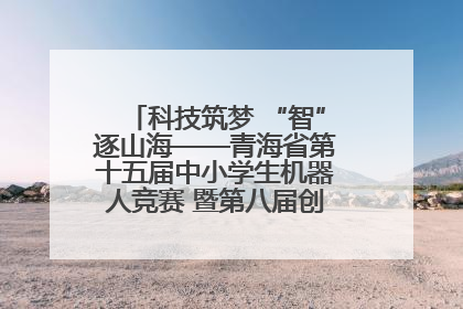 科技筑梦 “智”逐山海——青海省第十五届中小学生机器人竞赛 暨第八届创新设计大赛见闻