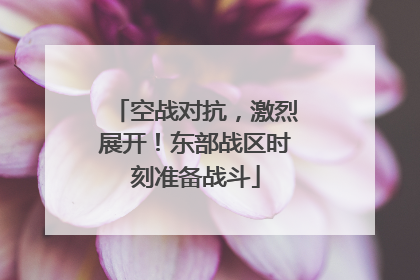 空战对抗，激烈展开！东部战区时刻准备战斗