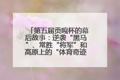 第五届贡嘎杯的幕后故事：逆袭“黑马”、常胜“将军”和高原上的“体育奇迹”丨微纪录