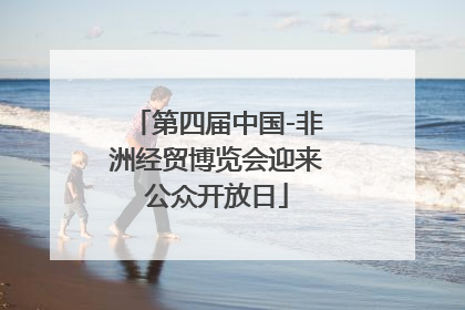 第四届中国-非洲经贸博览会迎来公众开放日