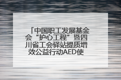 中国职工发展基金会“护心工程”暨四川省工会驿站提质增效公益行动AED使用培训在达州举行