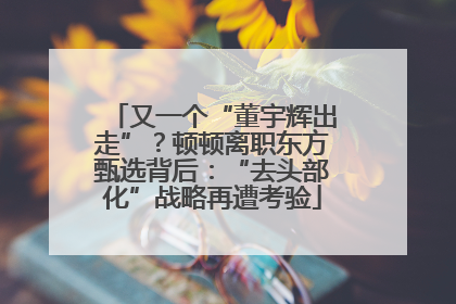 又一个“董宇辉出走”？顿顿离职东方甄选背后：“去头部化”战略再遭考验