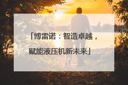 博雷诺：智造卓越，赋能液压机新未来