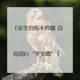 安全宣传不停歇 点亮出行“平安路”