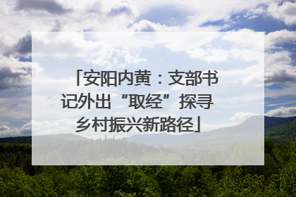 安阳内黄：支部书记外出“取经”探寻乡村振兴新路径