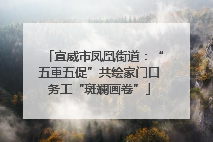 宣威市凤凰街道：“五重五促”共绘家门口务工“斑斓画卷”