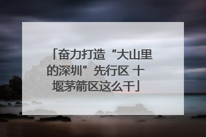 奋力打造“大山里的深圳”先行区 十堰茅箭区这么干