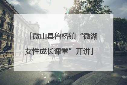 微山县鲁桥镇“微湖女性成长课堂”开讲