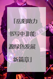岳阳助力书写中非能源绿色发展新篇章
