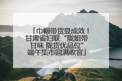 巾帼带货显成效！甘肃省妇联“陇姐带甘味 陇货优品位”端午集市圆满收官