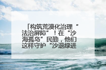 构筑荒漠化治理“法治屏障”！在“沙海孤岛”民勤，他们这样守护“沙退绿进”的生态奇迹