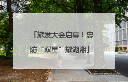 旅发大会启幕！忠防“双星”耀湖湘