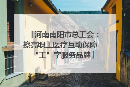 河南南阳市总工会：擦亮职工医疗互助保障“工”字服务品牌