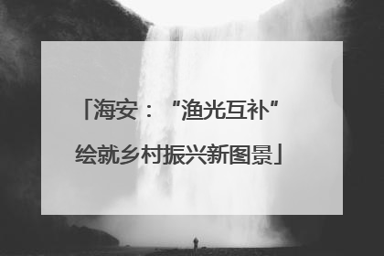 海安：“渔光互补” 绘就乡村振兴新图景