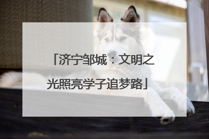 济宁邹城：文明之光照亮学子追梦路
