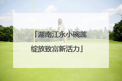 湖南江永小碗莲绽放致富新活力