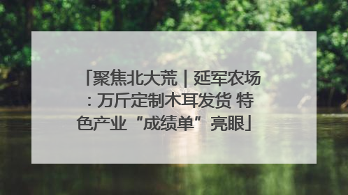 聚焦北大荒｜延军农场：万斤定制木耳发货 特色产业“成绩单”亮眼