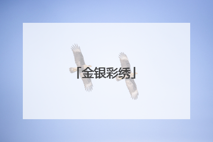 金银彩绣