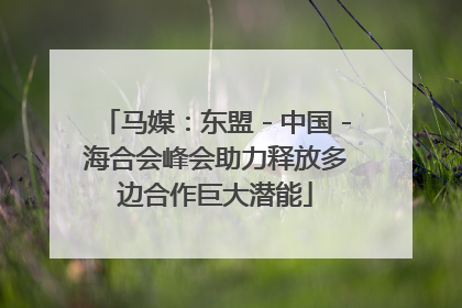 马媒：东盟－中国－海合会峰会助力释放多边合作巨大潜能